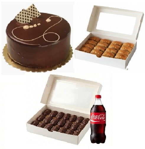 1 kg Ekler Dahil 4-6 Kişilik Menü