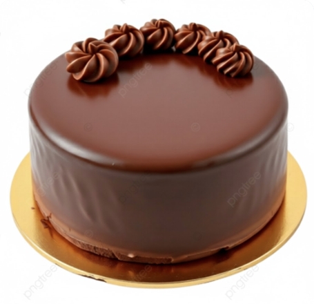 2-3 Kişilik Bol Çikolatalı Yaş Pasta Doğum Günü İçin